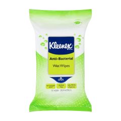 Kleenex Anti-Bacterial Wet Wipes 15 Wipes