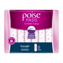 Poise Pads For Bladder Leaksovernight 8 Pack