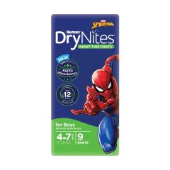 Drynites Night Time Pants For Boys 4-7 Years (17-30Kg) 9 Pack