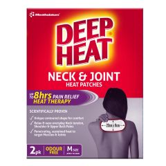 Deep Heat Neck&Joint Heat Patch 2 Pack