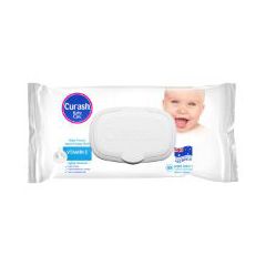 Curash Babycare Vitamin E Baby Wipes 80 Pack