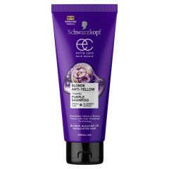 Schwarzkopf Extra Care Blonde Anti-Yellow Toning Purple Shampoo 250 ml