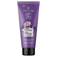 Schwarzkopf Extra Care Blonde Anti-Yellow Toning Purple Conditioner 250 ml