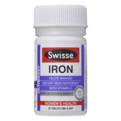 Swisse Ultiboost Iron 30 Tablets