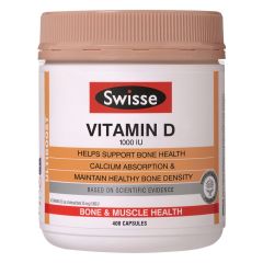 Swisse Ultiboost Vitamin D 400 Capsules