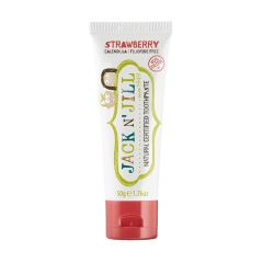 Jack N' Jill Natural Strawberry Fluoride Free Toothpaste 50g