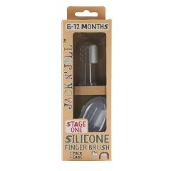 Jack N' Jill Silicone Fingerbrush 1 Kit