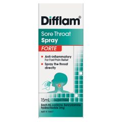 Difflam Sore Throat Spray Forte 88 Sprays