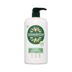 Dermaveen Oatmeal Shampoo For Dry, Flaky Or Sensitive Scalps 1 Litre