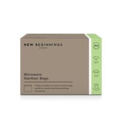 New Beginnings Microwave Steriliser Bags 6Pk