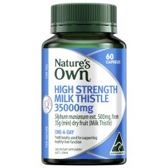 Nature'S Own High Strength Milk Thistle 35000mg