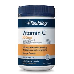 Faulding Vitamin C 500Mg 200Tabs