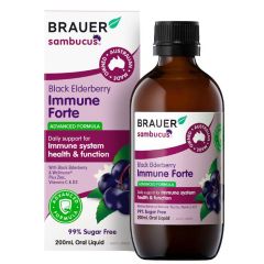 Brauer Sambucus Cold & Flu For Adults 200ml