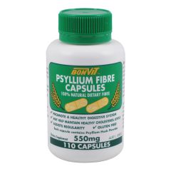 Bonvit Psyllium Fibre Capsules 550Mg 110 Capsules