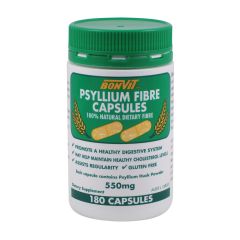 Bonvit Psyllium Fibre Capsules 550Mg 180 Capsules