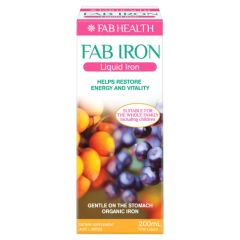 Fab Iron Liquid Iron Oral Liquid (200Ml)