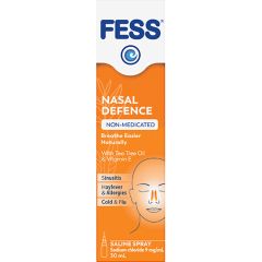 Fess Nasal Defence Saline Spray 30ml