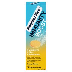 Frequent Flyer Immunity Boost Orange Effervescent Tablet 15's