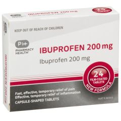 Ph Ibuprofen 200mg 24 Tablets