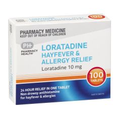 Ph Loratadine 10mg 100 Tablets