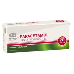 Ph Paracetamol 20 Tablets