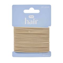 Ph Elastics Thin Blonde 20Pk