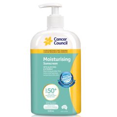 Cancer Council Moisturisingsunscreen Spf50+ 500 ml