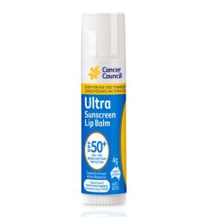 Cancer Council Ultra Sunscreen Lip Balm Spf50+ 4 g