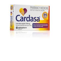 Cardasa Tab 100Mg 84