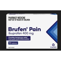 Brufen Pain Tablets Ibuprofen 400Mg 10 Tablets