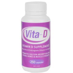 Vita-D 1000Iu Gel Cap 250