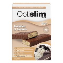 Optislim Vlcd Cookies & Cream Bar 5X60g