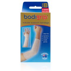 Bg Tubular Support Bandage B6.5Cmx1M Flesh