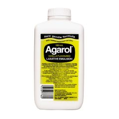 Agarol Laxative Emulsion Vanilla Flavoured 500 ml