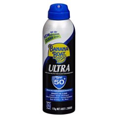 Banana Boat Ultra Spf50+ Clear Spray 175 g