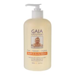 Gaia Natural Baby Bath & Body Wash 500 ml