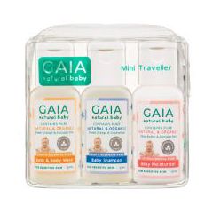 Gaia Natural Baby Mini Traveller Kit 50Ml 3 Pack