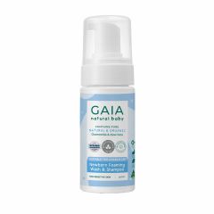 Gaia Natural Baby Newborn Foaming Wash & Shampoo 150ml