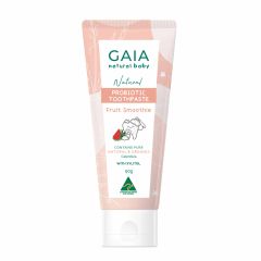 Gaia Natural Baby Natural Probiotic Toothpaste Fruit Smoothie 50g