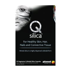 Qsilica Skin, Hair & Nails Original Silica Capsules 50 Capsules