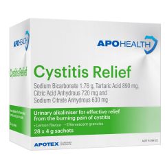 Aph Cystitis Rel Schs 4G X 28