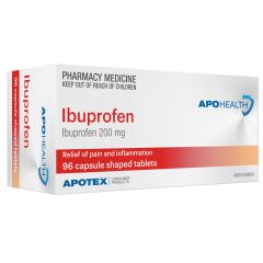 Aph Ibuprofen 200Mg 96 Tablets