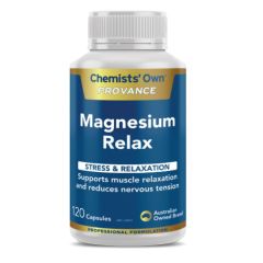 Chemists' Own Provance Magnesium Relax 120 Capsules