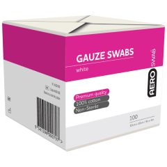 Aero Swab Gauze 10X10Cm 100Pc