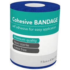 Aero Cohesive Bandage 7.5Cmx4.5M