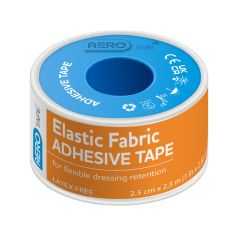 Aero Tape Elastic Fabric Tape 2.5cm x 2.5m