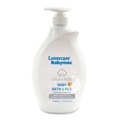 Lovercare Babymac G/Milk B/Bath&Rice 1L