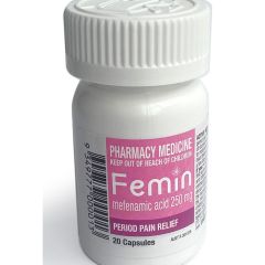 Femin Mefenamic Acid 250Mg Capsules 20