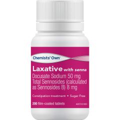 Co Laxative With Senna Tab 200