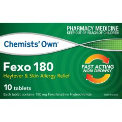 Co Fexo Tab180Mg 10